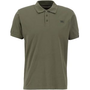 Alpha Industries - X-Fit Polo - Poloshirt - Blauw - Katoen-Elastaan
