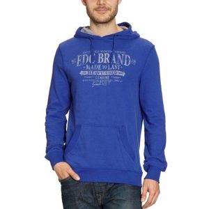 edc by ESPRIT Heren sweatshirt U35860, blauw (444), 46