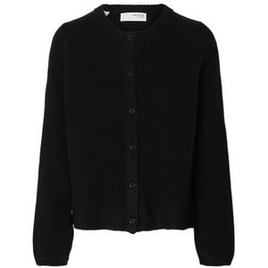 Selected - Lulu New - Cardigan - Ronde Hals - Lange Mouwen - Knoopsluiting
