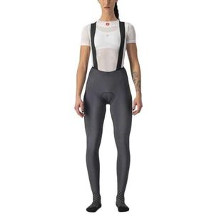 CASTELLI 4522549 Free Aero RC W BiBT Tights dames, donkergrijs, M