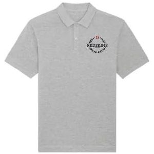 REDSKINS Poloshirt voor heren, grijs, XL, Grijs, XL