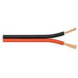 Goobay Luidspreker kabel (CU koper) - 2x 0,75mm² / rood/zwart - 10 meter