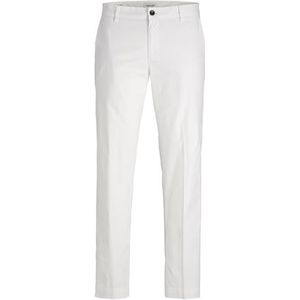 JPSTKANE JJOTIS Linnen Blend Chino, wit (bright white), 31W x 36L