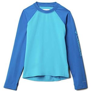 Columbia Sandy Shores Longsleeve Sunguard Tuniek shirt kinderen, uniseks, Ocean Blue, Bright Indigo, XL