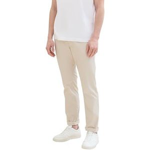 TOM TAILOR Regular broek voor heren, 10336 - Light Cashew Beige, 28W x 32L