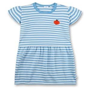 Sanetta Kinderjurk voor meisjes, blauw, 110 cm