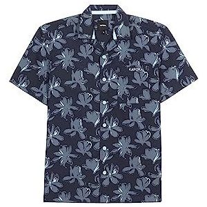 Kaporal Paul hemd, marineblauw, 12 jaar jongens, Marine., 12 Jaren