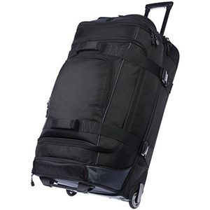 AmazonBasics tas met wielen van ripstop, 76 cm - zwart