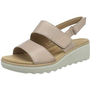 Clarks Dames Jillian Pearl platte sandalen, wit, 36 EU