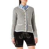 Stockerpoint - Caro - Cardigan - Grijs-lichtblauw - Dames