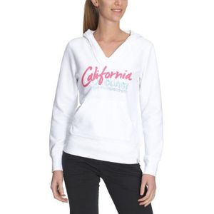 ESPRIT SPORTS Dames sweatshirt P68658, wit (100), 40