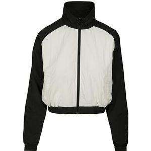 Urban Classics - Crinkle Track Jas - Meerkleurig - Korte Trainingsjas voor Dames