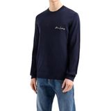 Armani Exchange - Sweatshirt - Wit - Heren - Viscose