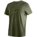 Maier Sports - Dieter - T-shirt - Blauw - Functiemateriaal - Sneldrogend