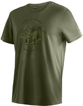 Maier Sports - Dieter - T-shirt - Blauw - Functiemateriaal - Sneldrogend