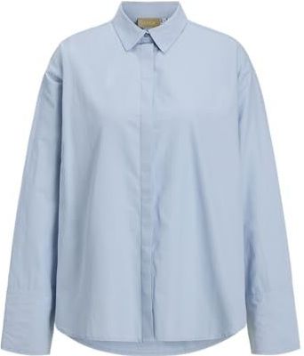 Jack & Jones - Caro Poplin - Overhemd - Relaxed Fit - Lange Mouwen