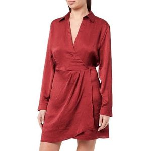 HUGO Dames Dress_Flat, Medium Red615, 38