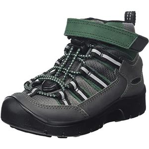 KEEN Unisex Kid's Hikeport 2 Sport Mid Waterdichte Wandelschoen, Magneet Groenere Weiden, 34 EU