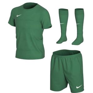 Nike Uniseks-Kind Voetbalset Lk Nk Df Park20 Kit Set K, Pine Green/Pine Green/(White), CD2244-302, L