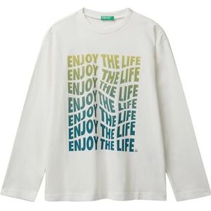 United Colors of Benetton T-shirt M/L, Wit, 120