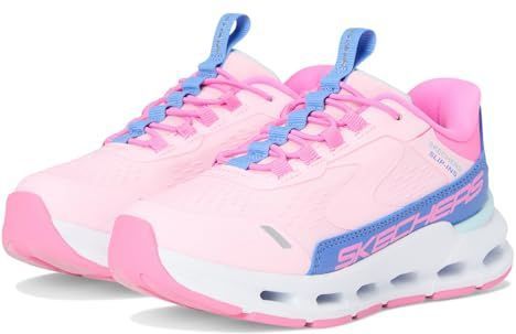 Skechers Glide-Step + Vista Sneaker, zwart, 9,5 UK Kind, Zwart, 9.5 UK Child