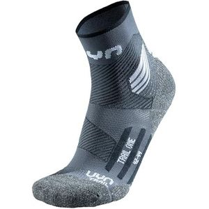 UYN Trail One Trail Running sokken met gerichte compressie en ZEROCUFF-technologie, natuurlijk thermisch comfort