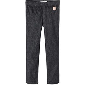 NAME IT NMFSALLI DNMTALLY SWE Legging NOOS broek, Black Denim, 50