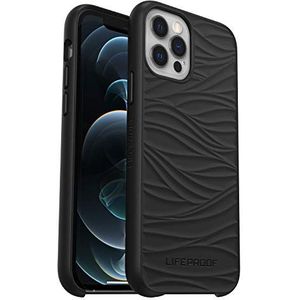 LifeProof Wake Case voor iPhone 12 / iPhone 12 Pro, Schokbestendig, Valbestendig tot 2 meter, Dunne beschermende hoes, Duurzaam gemaakt van gerecycled oceaanplastic, Zwart