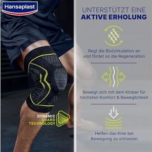 Hansaplast - Performance - Genouillère - Voor Rechts en Links - Ondersteuning en Stabilisatie