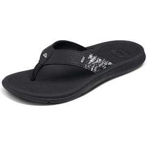 Reef Santa Ana Teenslippers voor dames, Zwart/Wit, 42.5 EU