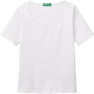 United Colors of Benetton T-shirt, Wit, M