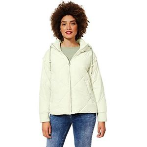 Street One Dames A201727 gewatteerde jas, cool cream, 38 Cool Cream, 38