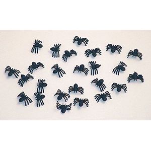 Folat - Zwarte Spinnen - 25 stuks