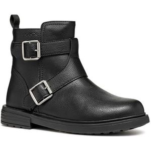 Geox - Eclair Girl - Bikerboots - Zwart - Warme Voering