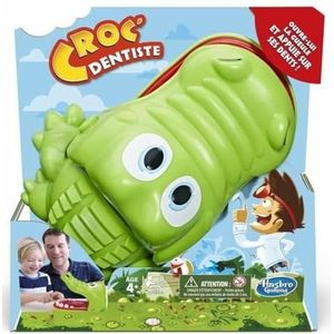 Hasbro Croc'Dentiste (FR) - Bordspel voor kinderen vanaf 4 jaar - Speel tandarts en voorkom dat de krokodil bijt!