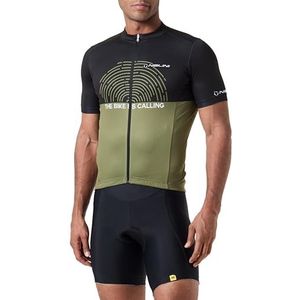 NALINI 03254201100C000.10 San Diego Heren T-Shirt Donker/Groen XS, donker/groen, XS