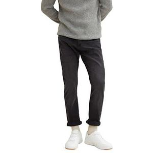TOM TAILOR Uomini Troy Slim Jeans 1034663, 10240 - Black Denim, 32W / 32L