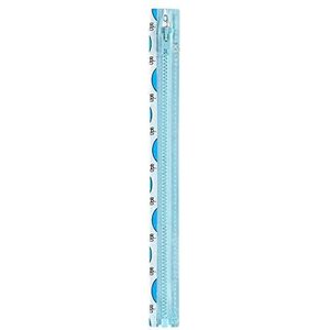 Opti P60-55-00259 ritssluiting, 100% polyester, 00259 blauw, 55 cm