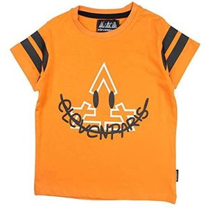 Eleven Paris T-shirt voor jongens, Oranje, 12 Jaren