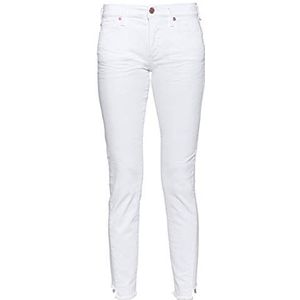 True Religion Dames Hal Triangle White Slim Jeans