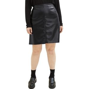 TOM TAILOR Plussize rok voor dames, 14482 - Deep Black, 50/Grote Maten