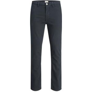 Chino Broek - Slim Fit - Blauw - Gerecycled Katoen