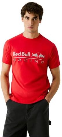 Red Bull Racing - Logo T-shirt - Heren - Katoen - Korte Mouwen