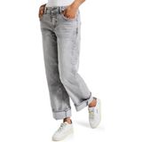 Street One Dames Straight Legs jeans in Grijs, in size: 26
