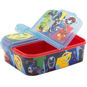 Avengers Kinderlunchbox met 3 vakken
