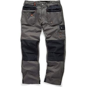 Scruffs Worker Plus grafietgrijze werkbroek (32"" taille normale been)
