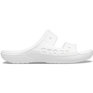 Crocs Uniseks Baya Sandaal Klomp, Wit, 39/40 EU