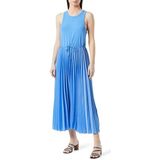 Tommy Hilfiger - Midi-jurk - Effen - Mouwloos - Tunnelkoord