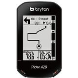 Bryton 420E Rider, zwart, 83,9 x 49,9 x 16,9 cm