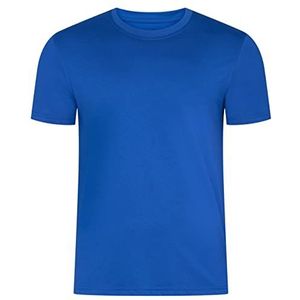 HRM Heren Zwaar Luxe Ronde Hals T-Shirt, Koningsblauw, Maat 5XL I Fair Trade Heren Ronde Hals T-Shirt, 195 g/m² I Duurzaam & Gemaakt van 100% Biologisch Katoen